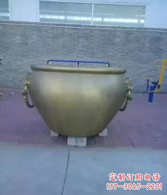 运城水缸铜雕塑