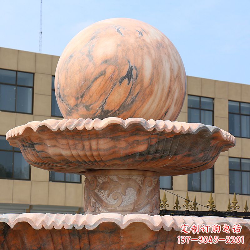 运城四平石材风水球