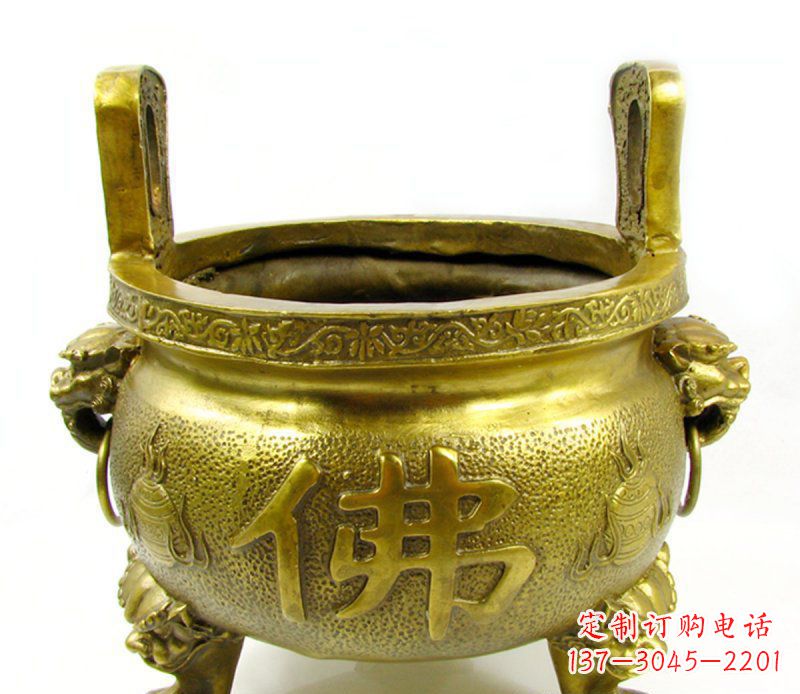 运城寺庙香炉铜雕 (6)