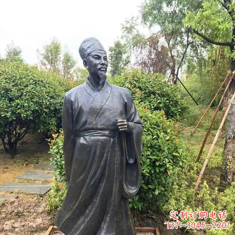 运城苏东坡铸铜历史文化名人雕像