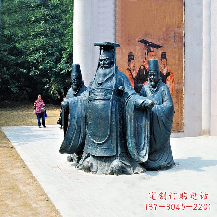 运城隋文帝杨坚景观雕塑