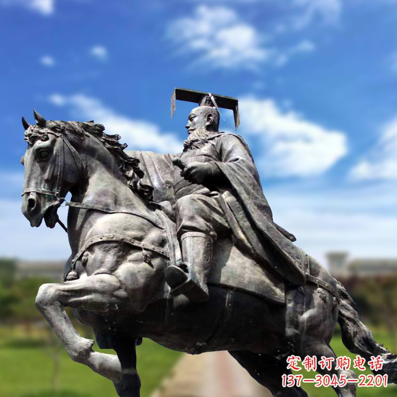 运城隋文帝骑马雕塑