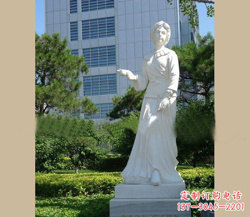 运城提灯天使弗洛伦斯·南丁格尔石雕