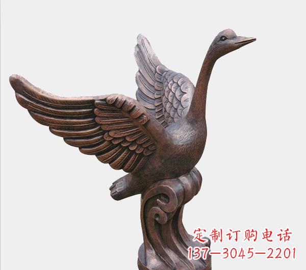 运城天鹅锻铜雕塑