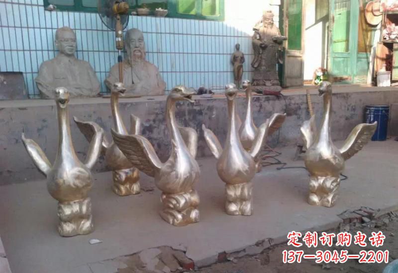 运城天鹅喷泉雕塑