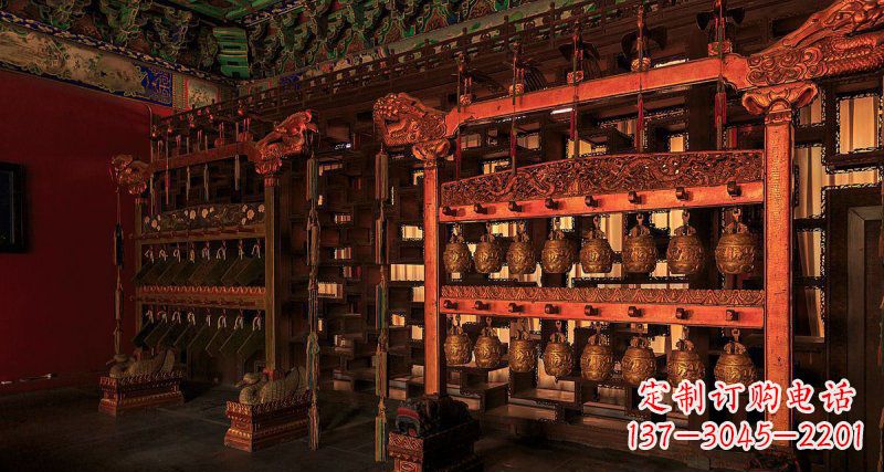 运城铜编钟古代乐器铜雕