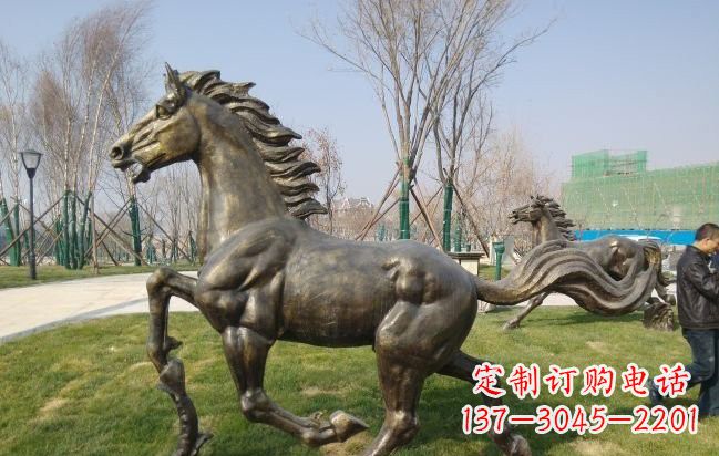 运城铜雕奔马