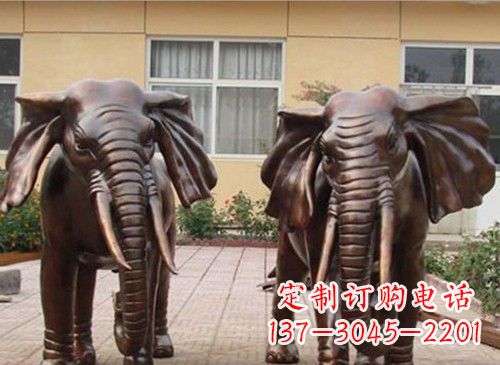运城铜雕大象222