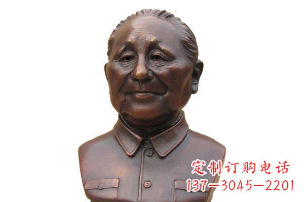运城铜雕邓小平头像