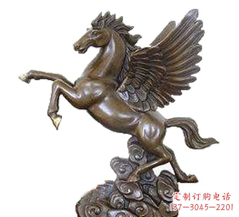 运城铜雕飞黄腾达飞马