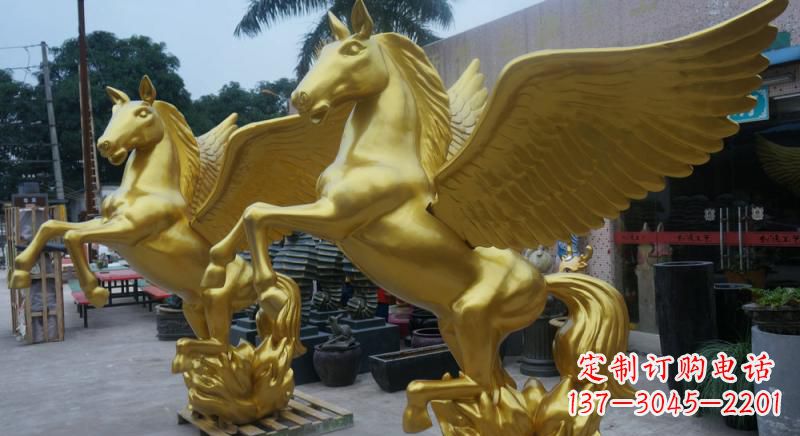 运城铜雕飞马