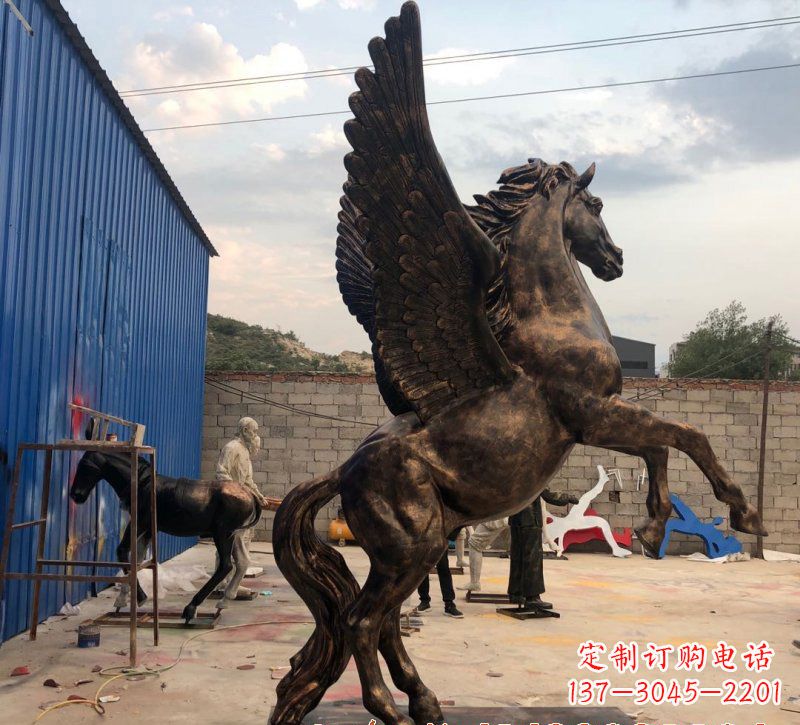 运城铜雕飞马雕塑
