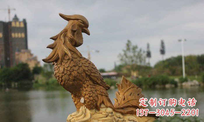 运城铜雕凤凰古代神兽雕塑