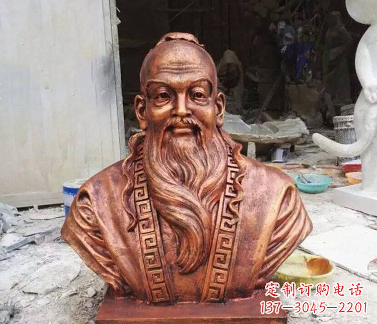 运城铜雕古代孙思邈人物雕塑