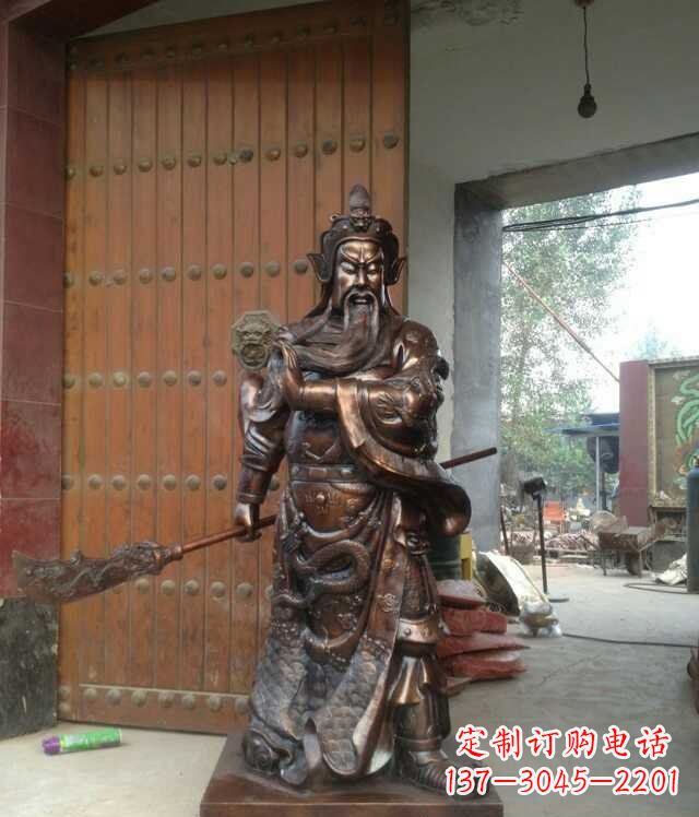 运城铜雕关公像