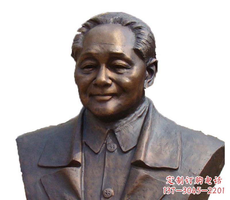 运城铜雕广场纪念伟人邓小平雕塑