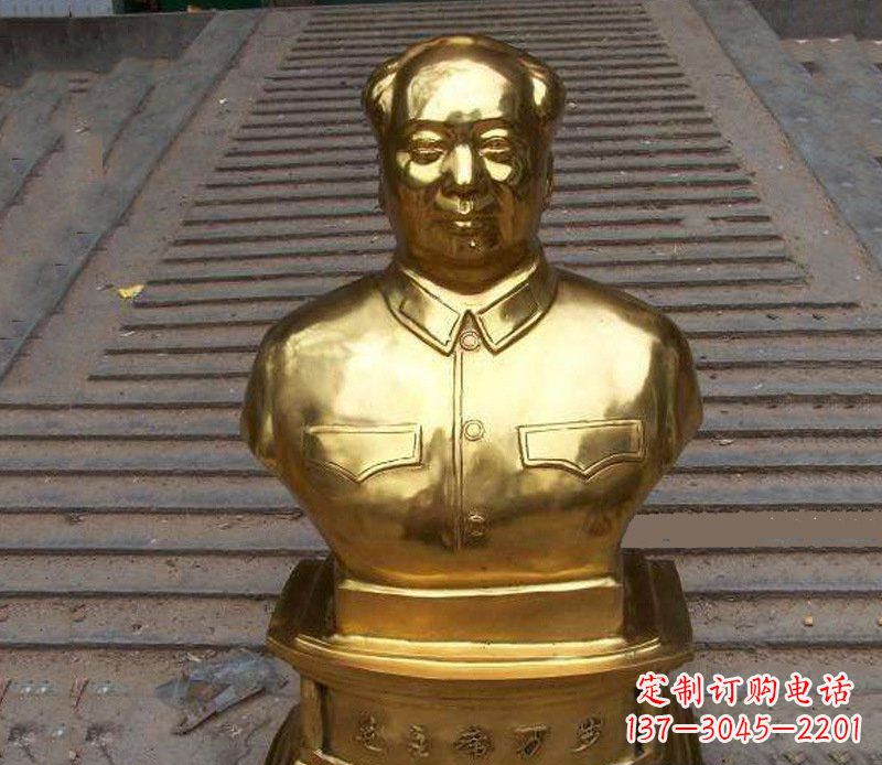 运城铜雕广场伟人雕塑摆件