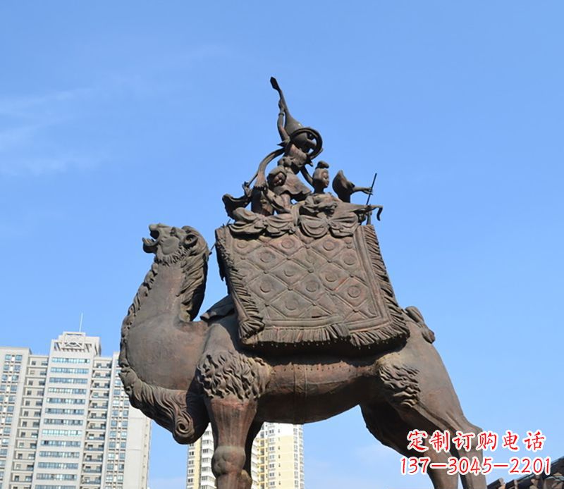 运城铜雕骆驼