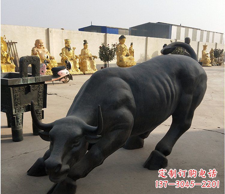 运城铜雕牛广场动物景观摆件 (6)