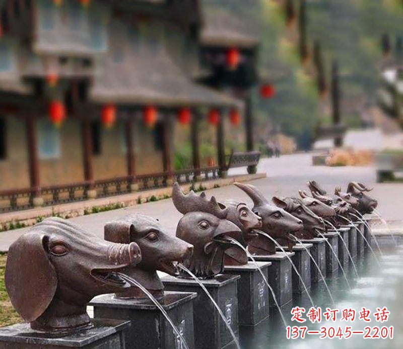 运城铜雕喷泉