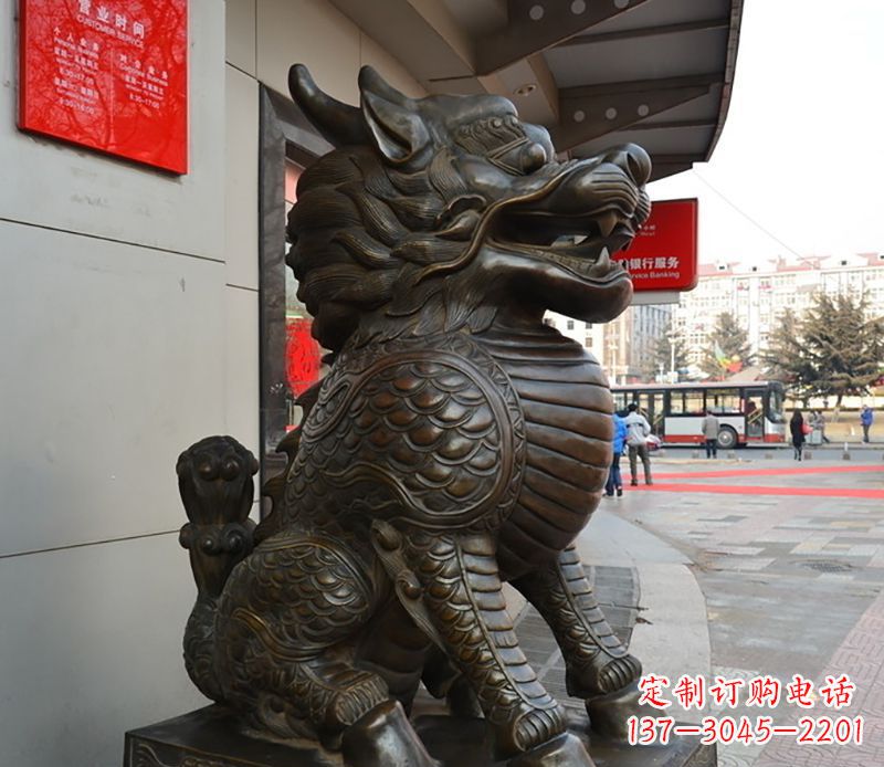 运城铜雕麒麟