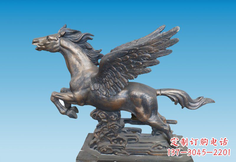 运城铜雕企业飞马