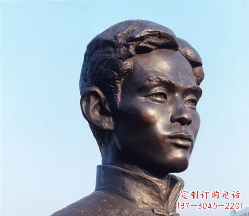 运城铜雕人物头像