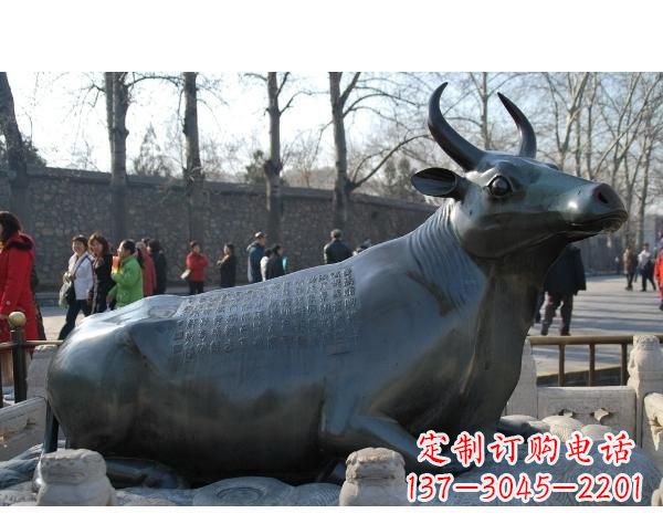 运城铜雕孺子牛