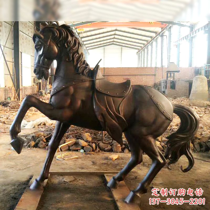 运城铜雕战马