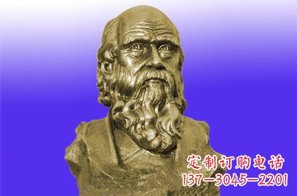 运城托尔斯泰头像铜雕