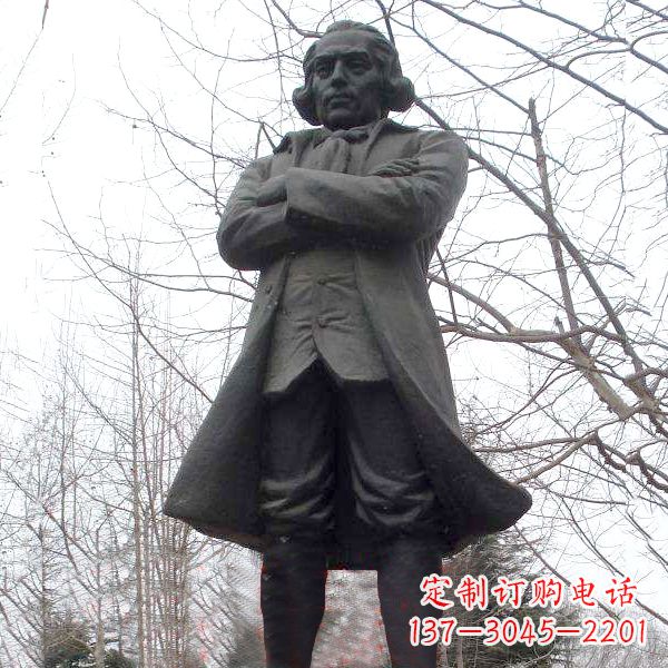 运城瓦特公园铜雕塑像