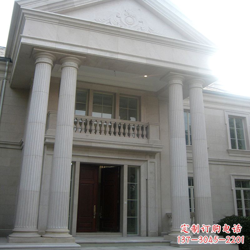 运城外墙罗马柱石雕