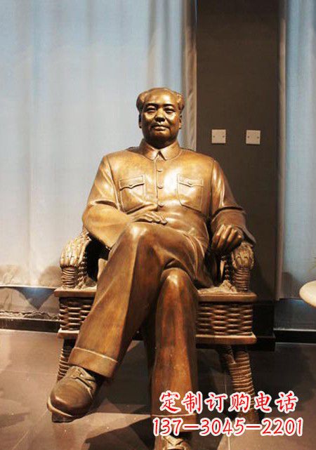 运城伟大的主席铜雕像