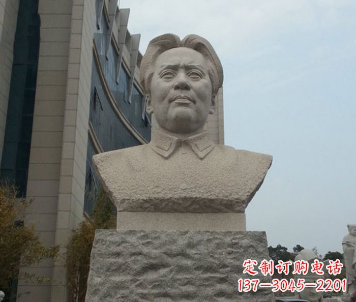 运城伟人毛泽东胸像石雕