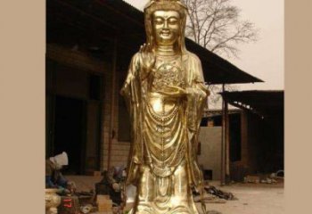 运城铜雕南海观音