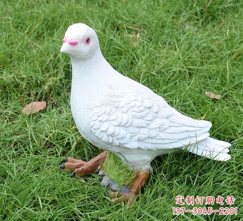 运城西方的鸽子雕塑
