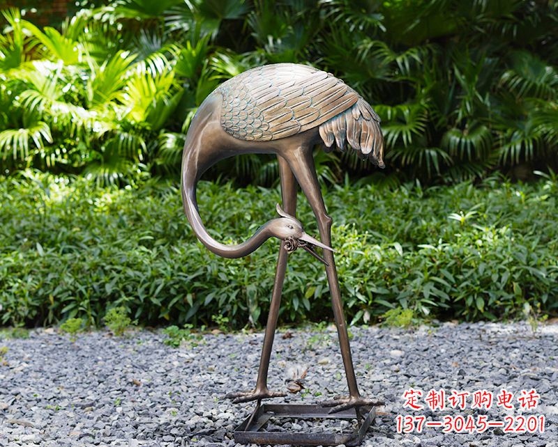 运城仙鹤雕塑喷泉