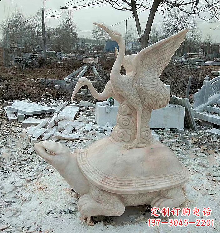 运城仙鹤石材雕塑