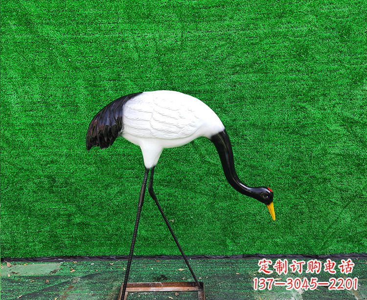 运城仙鹤头雕塑