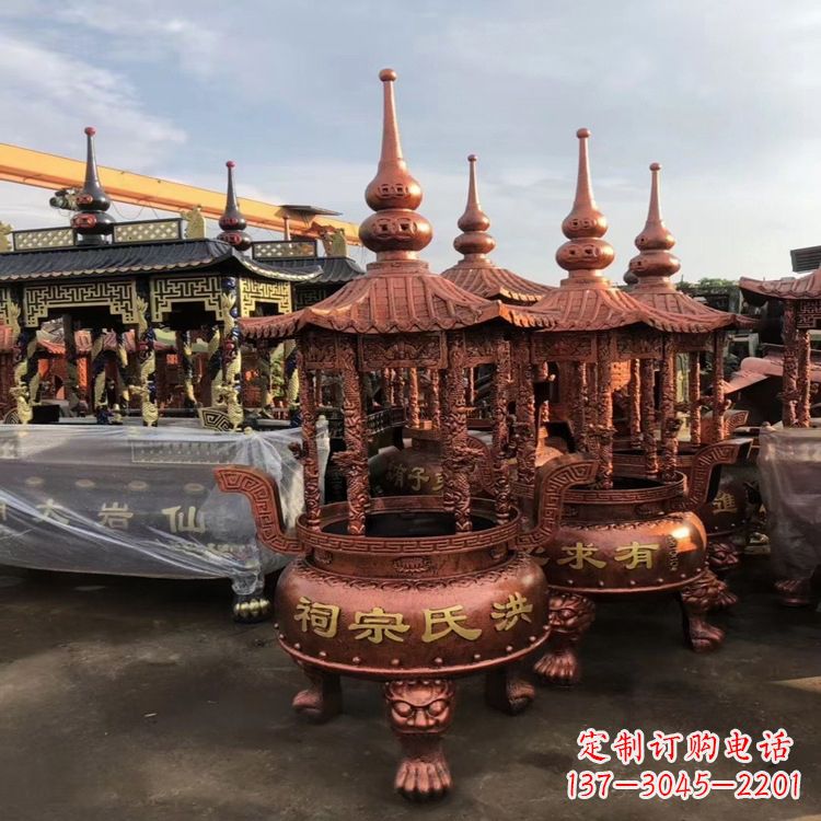 运城香炉铜雕