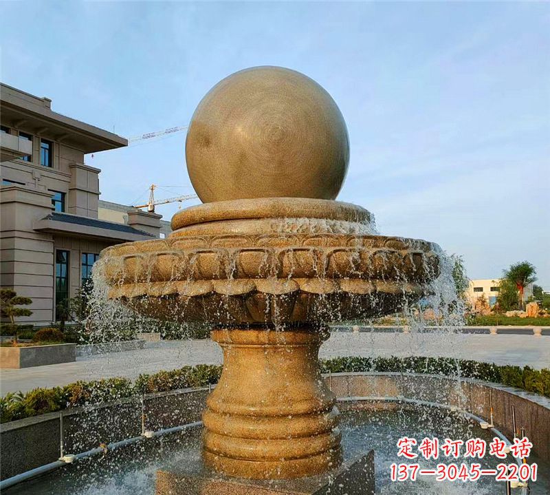 运城小区石喷泉雕塑