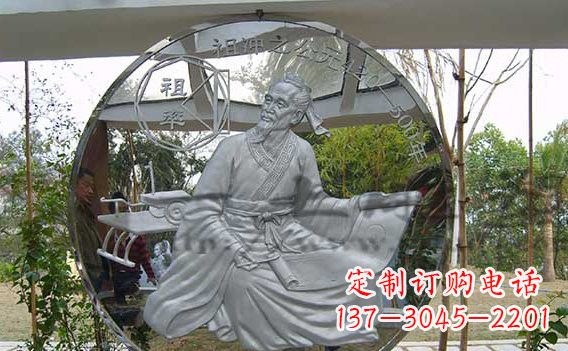 运城校园不锈钢名人浮雕