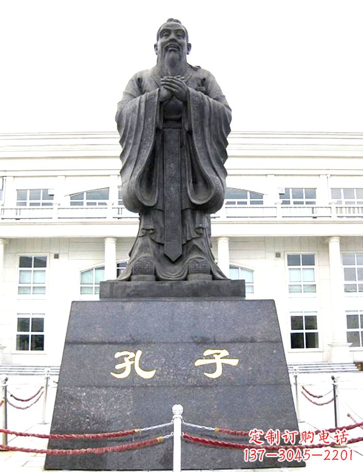 运城校园孔子雕塑