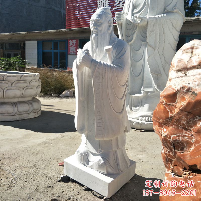 运城校园孔子像雕塑