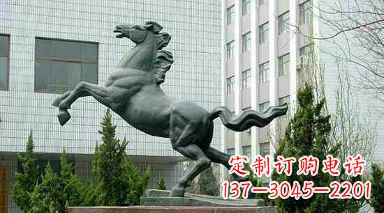 运城校园龙马精神铜雕