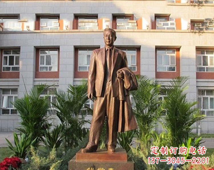 运城校园钱学森铜雕