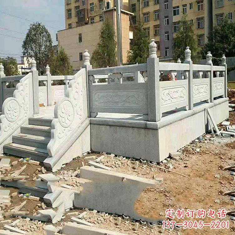 运城校园青石升旗台