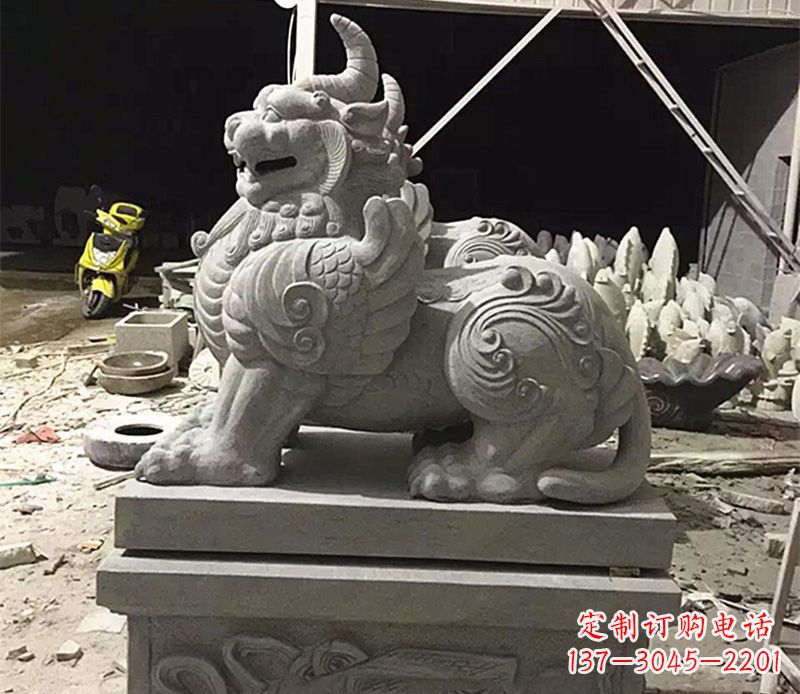 运城獬豸法院门口石雕