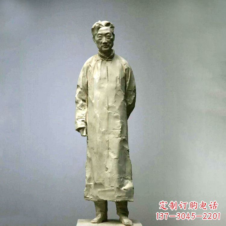 运城徐悲鸿雕塑像石雕历史名人雕像