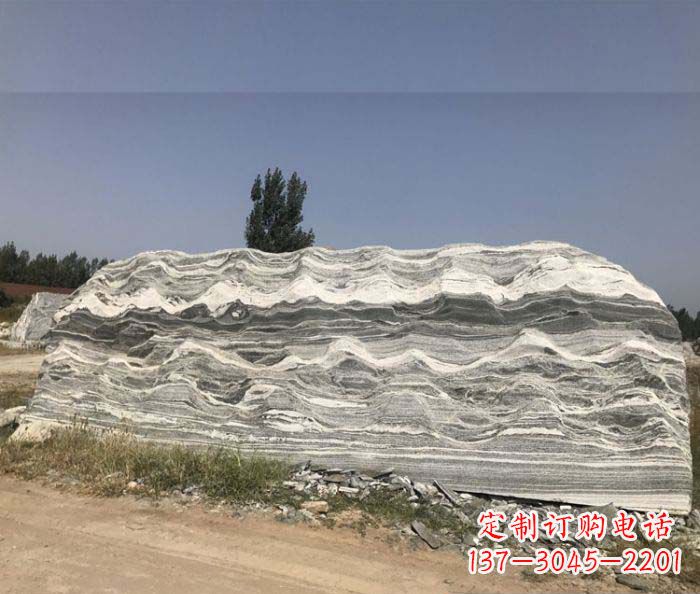 运城雪浪石假山公园景观石雕